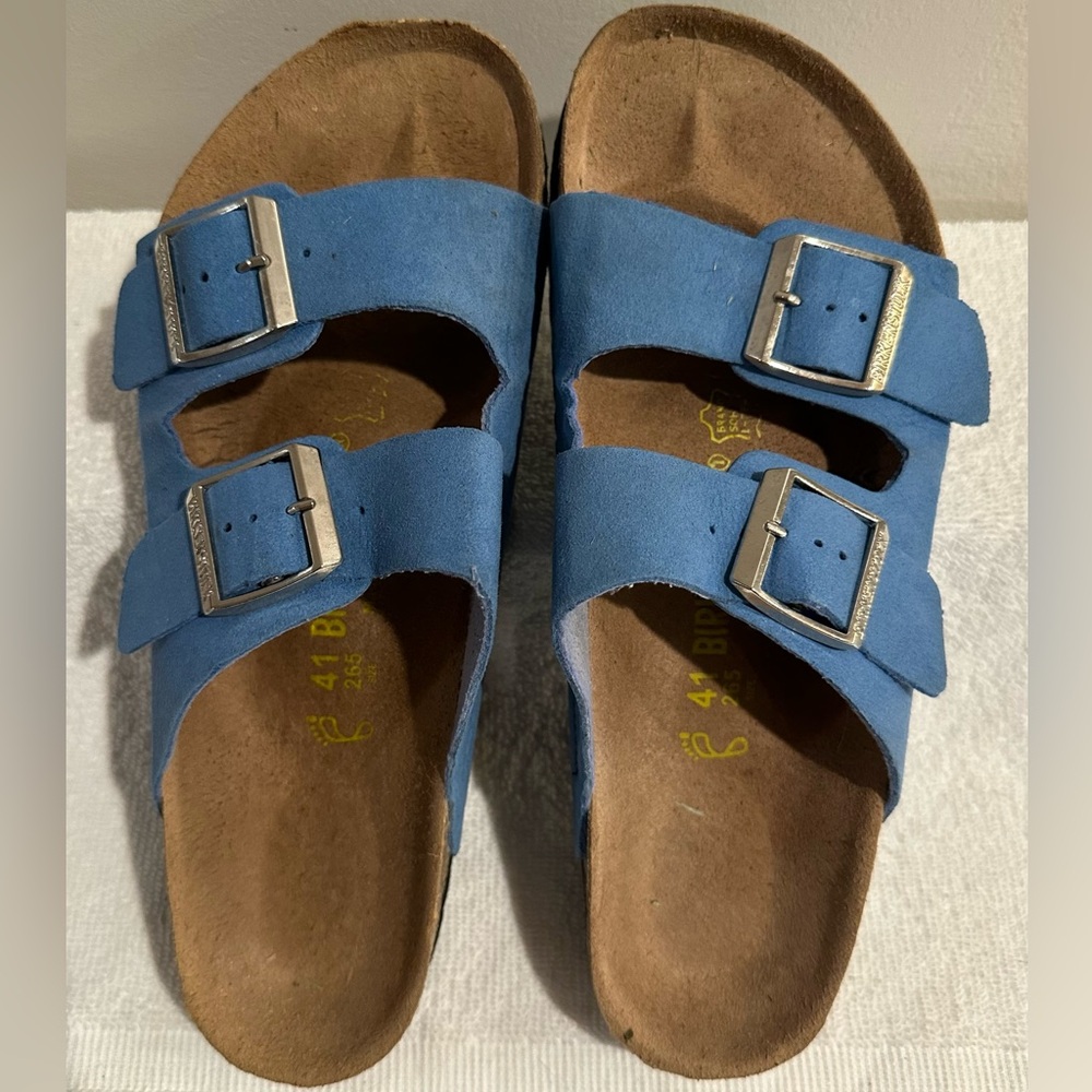 Birkenstock Arizona Blue Sandals EU41 US W10
